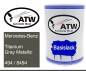 Preview: Mercedes-Benz, Titanium Gray Metallic, 494 / 8494: 500ml Lackdose, von ATW Autoteile West.